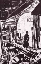 HEMERY Pascale | A l'angle de la rue de Rennes